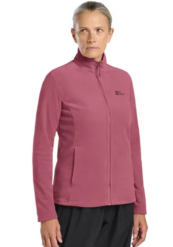 Jack Wolfskin TAUNUS FZ W - Leichte Fleece-Jacke - Laufjacke für Damen, schnelltrocknend und atmungsaktiv, mit 2 Hüfttaschen für zusätzlichen Komfort beim Sport.