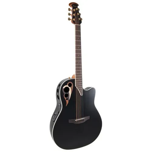 Ovation Celebrity Deluxe CDX40 B-Stock - B-Stock Westerngitarre mit massiver Fichtendecke und einzigartiger Quintad Elite-Verstrebung für optimalen Klang; ideal für Musiker, die hochwertige Qualität zu einem günstigeren Preis suchen.