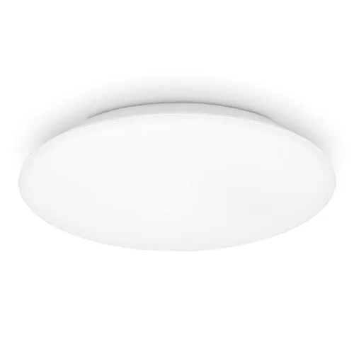 Kwazar Luminaire - LED Deckenleuchte Flach - Deckenlampe Rund - Weiß, 230V, IP44, 4000K Modern, für Badezimmer, Flur, Schlafzimmer, Balkon, Wohnzimmer, Küche, Keller - MARY 12W