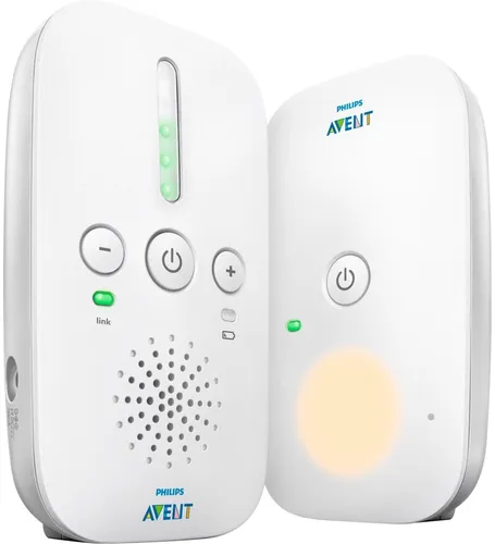 PHILIPS Avent SCD502 26 DECT-Babyphone - Kristallklarer Klang, störungsfreie Verbindung und integriertes Nachtlicht für optimale Sicherheit Ihres Babys