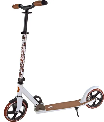 Best Sporting Scooter für Erwachsene und Kinder – Klappbarer Roller in Weiß - Kickscooter mit 3-fach höhenverstellbarem Lenker und ABEC-7-Kugellager für optimale Laufruhe. Ideal für Stadtfahrten und einfach zu transportieren dank Klappfunktion.