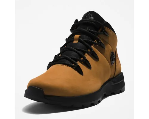 Schnürboots TIMBERLAND "SPRINT TREKKERMID LACE UP SNEAKER" in Braun, Gr. 41,5 - Wanderschuhe mit atmungsaktivem Leder, rutschfester Gummi-Sohle und dämpfender EVA-Zwischensohle für hohen Tragekomfort – ideal für Freizeit und Business.