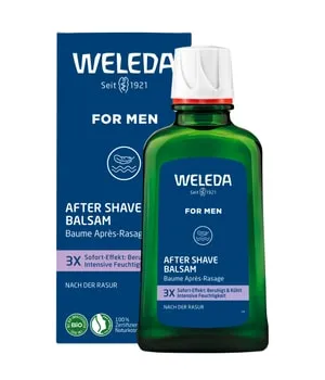 Weleda For Men After Shave Balsam - Rasur- & Bartpflege, beruhigt und pflegt die Haut nach der Rasur mit Aloe Vera und Jojobaöl für optimale Feuchtigkeit und einen erfrischenden Duft.