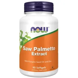 NOW Foods | Saw Palmetto Extract | with Pumpkin Seed Oil and Zinc