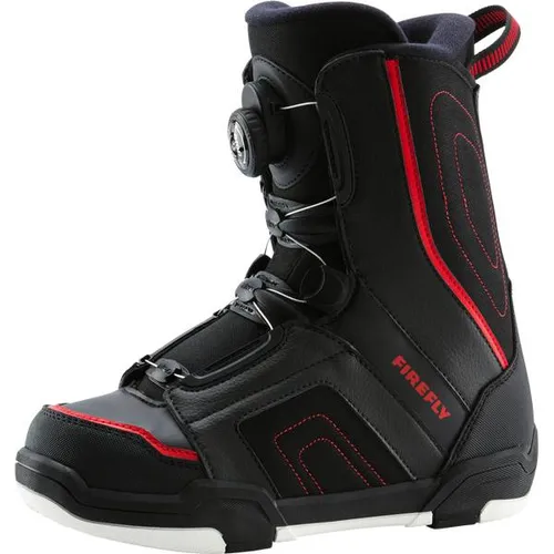 FIREFLY Kinder Snowboardboot C30 Gladiator AT - Robuste Snowboardstiefel für Kinder mit zusätzlichem Knöchelschutz und praktischem ATOP-Schnellschnürsystem. Für sicheren Halt und hohen Tragekomfort auf der Piste.