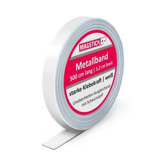 Magnet-Wandleiste als Haftgrund für Magnete I 12 mm Breit 5 M I mag_242