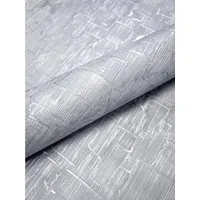 Newroom Vliestapete Silber - Glamour Tapete für modernes Wohnen - Tapete in Silber mit leicht glänzender Struktur, ideal für Wohnzimmer, Schlafzimmer und Küche. Verleiht Räumen mehr Tiefe und Stil, während sie ungünstige Raumverhältnisse kaschiert.