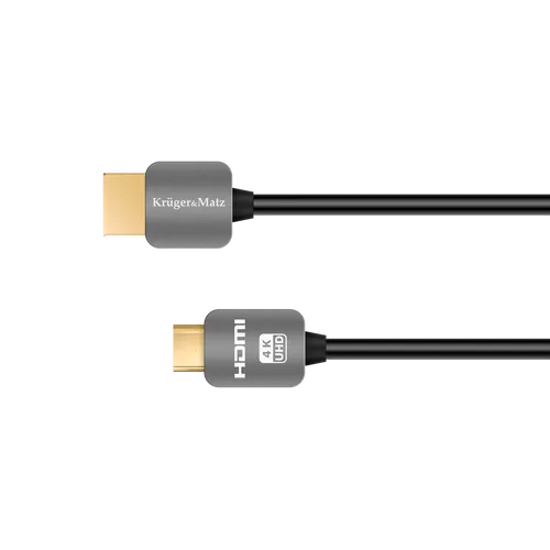 Kabel HDMI - mini HDMI wtyk-wtyk (A-C)  1.8m Kruger&Matz Krüge 5901436784913