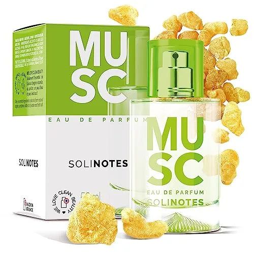Moschus Solinoten Eau de Parfum 50ML - Eau de Parfum für Damen, verführerischer Moschusduft mit langanhaltender Wirkung für unvergessliche Momente.
