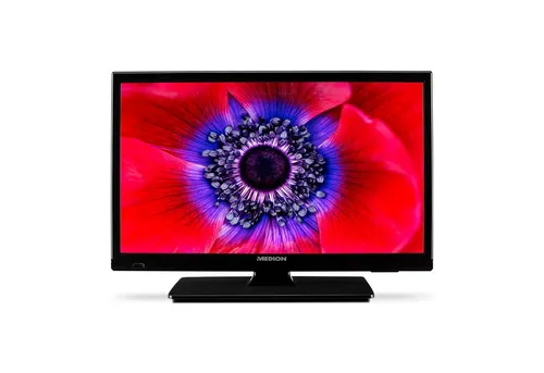 MEDION E11916 (MD 20058) - 19 Zoll HD Fernseher mit Triple Tuner, ideal für mobile Unterhaltung im Fahrzeug mit Car-Adapter