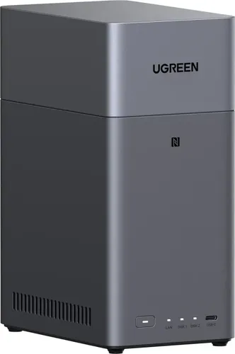 UGREEN NASync DH2300 2 Bay Desktop NAS - Einsteigerfreundlicher Heim-NAS-Server - NAS-Server mit NFC Tap für einfachen Zugriff, KI Fotoalbum zur automatischen Organisation von Bildern und 4K Unterstützung für Filme. Speichern Sie Ihre Daten sicher und bequem!