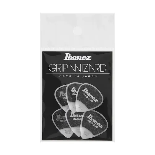 IBANEZ PPA16MSG-WH Grip Wizard Medium ❘ Plektren ❘ guitar picks ❘ 6er Pack