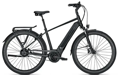 Kalkhoff Image 3.B Excite 625 Wh E-Bike - E-Bike mit hochwertigem 625 Wh Akku für lange Fahrten, stylisches Design in diamondblack glossy, ideal für Stadtfahrten und Ausflüge.