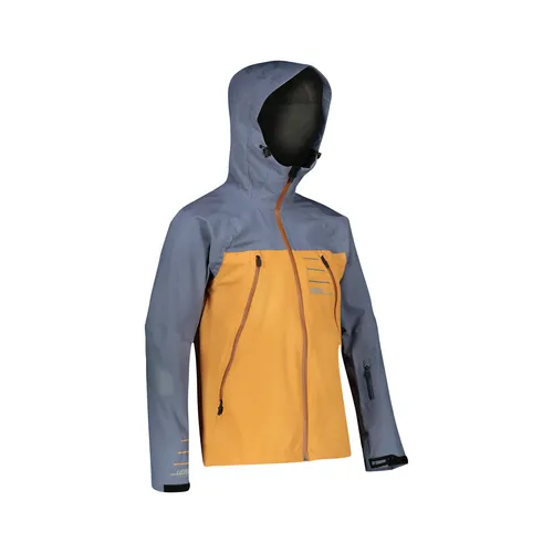 Leatt MTB All Mountain 5.0 Bike Jacke Rust - Größe S - Herren Regenjacke aus robustem Mikrofaser, ideal für Radfahrer und Outdoor-Aktivitäten in jeder Jahreszeit.