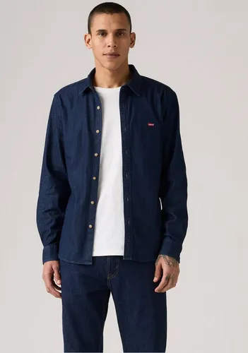 Ls Battery Hm Shirt Slim Mookie Dark Was - Elegantes Langarmshirt mit Spitzkragen und schmaler Passform, ideal für stilvolle Anlässe und den täglichen Gebrauch.