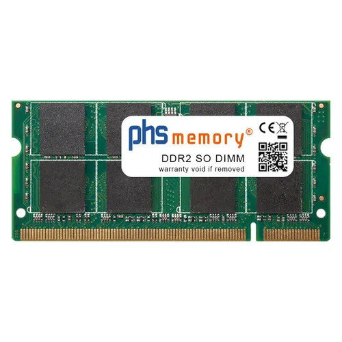 2GB RAM DDR2 passend für Samsung NP-NB30TSP-PS1 SO DIMM 800MHz Notebook-Speicher