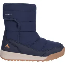 McKINLEY Ki.-Après-Stiefel Regina II AQB J Winterstiefel 32 EU - Wasserdichter Winterstiefel in Größe 32 EU, NAVY/BROWN, ideal für kalte Tage und optimalen Komfort beim Spielen im Schnee.
