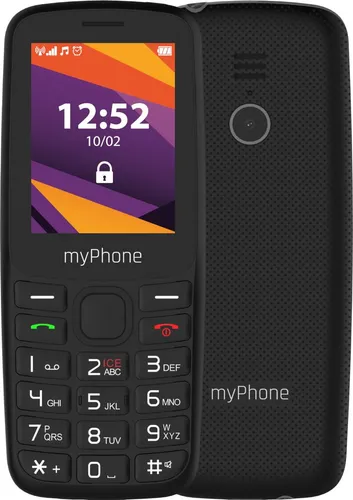 myPhone 6410 LTE - 4G Tastenhandy mit klarem 2,4-Zoll-Display, großer 1400-mAh-Akku und praktischem USB-C-Laden, ideal für einfache Bedienung und Notfälle