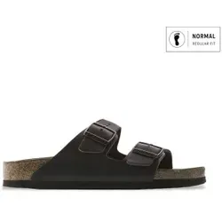 Birkenstock Schuhe Arizona, 0452761 - Wanderschuhe mit Weichbettung für hohen Tragekomfort, anatomisch geformtes Kork-Fußbett und verstellbare Riemen aus geöltem Nubukleder. Ideal für entspannte Ausflüge und den Alltag.