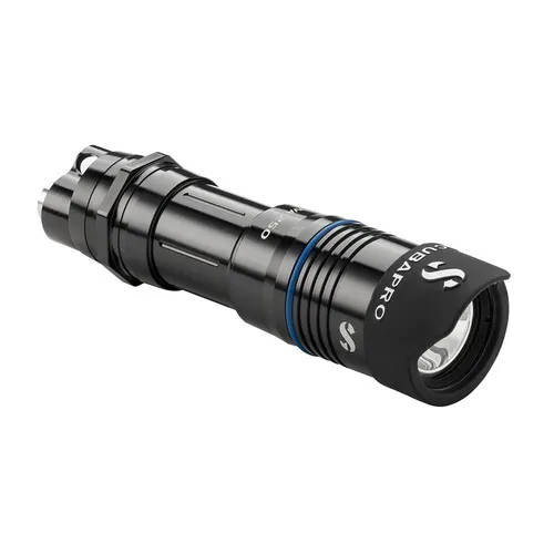 Scubapro Tauchlampe - Nova 850 - Tauchen & Schnorcheln: Intensive Beleuchtung mit 850 Lumen, ideal für dunkle Tauchgänge. Robustes HD-Aluminium, wasserdicht bis 150 m, und langer Brenndauer von bis zu 2 Stunden.