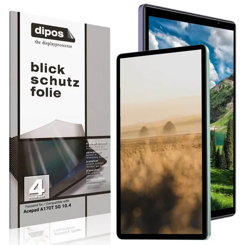 Blickschutzfolie für Acepad A170T 5G 10.4 matt Schutzfolie Folie Display Schutz