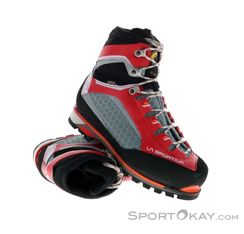La Sportiva Trango Tower Extreme Woman GTX Stiefel - Rot (Garnet 000), 39.5 EU - Wanderschuhe für Eisklettern und Alpinismus, wasserdicht und perfekt für anspruchsvolle Expeditionen.