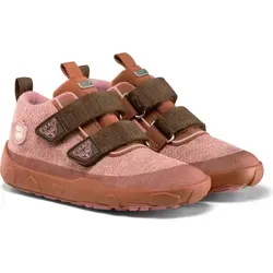 Affenzahn Übergangsschuh Knit Happy - Wasserdicht & Atmungsaktiv für Kinder - Sneaker für Mädchen, ideal für kalte Tage mit wasserdichter AffenTex Membran und rutschfester Sohle für extra Halt. Leicht anziehbar mit Klettverschluss, perfekt für kleine Abenteurer!