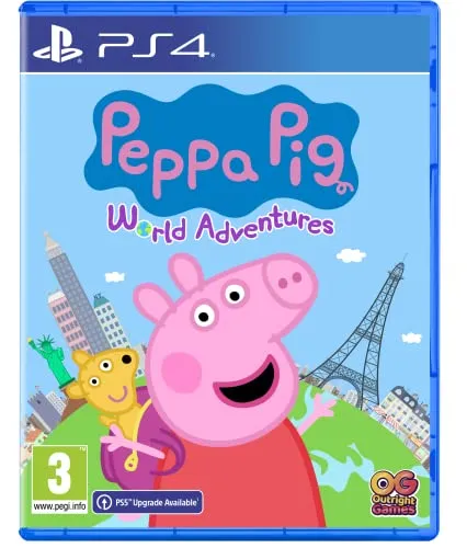 Peppa Pig: World Adventures für PS4 - Spannende Abenteuer für die ganze Familie - Erlebe lustige Abenteuer mit Peppa Pig auf der PS4. Ideal für Familienunterhaltung mit kinderfreundlichem Gameplay und bunten Grafiken.