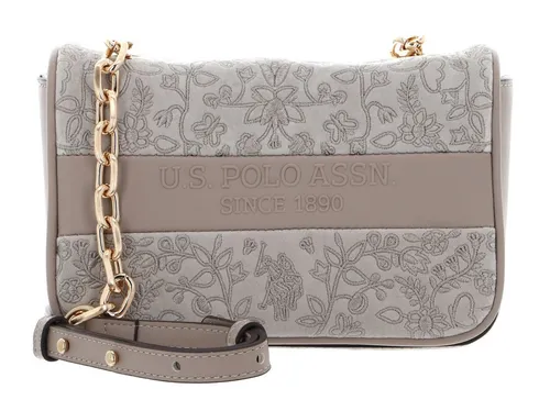 U.S. Polo Assn Umhängetasche Flap Crossbody Bag - Elegante Umhängetasche im stilvollen Paisleymuster, ideal für Stadtbummel oder schicke Anlässe. Verstellbarer Schulterriemen und geräumiges Hauptfach für perfekte Organisation.
