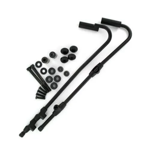 Biondi Front Parabrezza Ständer Schwarz Piaggio Vespa GTS 125 300 2013-2017 Kit