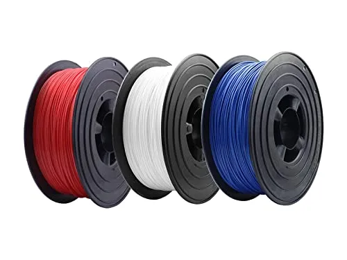 PETG Filament 3D Drucker 1,75mm / 3 x 1kg Rolle für 3D Printer oder Stift 3er Set (3Kg)