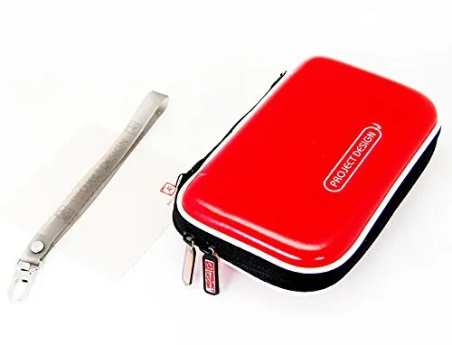 Nintendo 3DS XL Tasche Etui Schuzthülle Cover hartschale- tasche für 3ds xl *Rot*