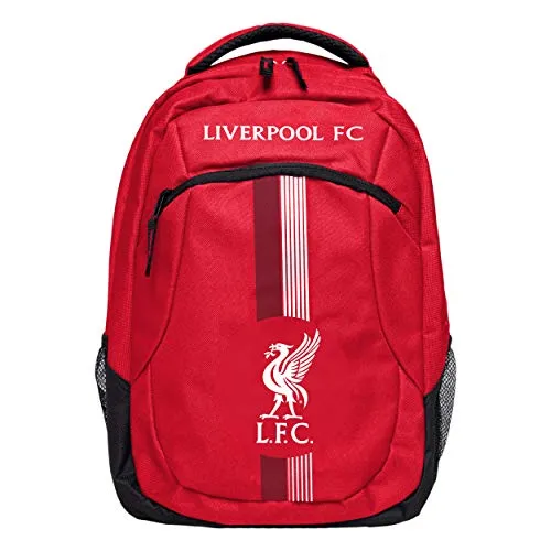 FOCO Liverpool FC Ultra Action Rucksack - Sportfan Rucksack mit hochdichten Reißverschlüssen und gepolstertem Netzrücken, ideal für Arbeit, Fitnessstudio oder Schule - perfekt für Fans!