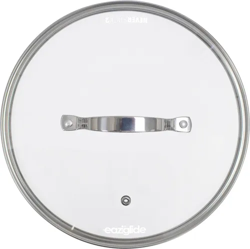 eaziglide Topfdeckel Glasdeckel NEVERSTICK2, Ø 24 cm - Zubehör für Töpfe & Pfannen, hitzebeständig bis 260°C und spülmaschinengeeignet für müheloses Kochen und einfache Reinigung.