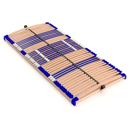 FIX COMFORT 44® Lattenrost 100% BUCHE - 7 Zonen für optimalen Schlafkomfort - Hochwertiger Lattenrost aus 100% Buchenholz, nicht verstellbar, mit 7-Zonen-System und Schulterfräsung für individuelle Anpassung. Ideal für 70x200cm Betten, bis 200kg belastbar. Made in Germany, 10 Jahre Garantie.