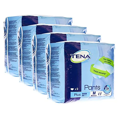 TENA Pants Plus - Gr. Medium - PZN 07515167 - (36 Stück).