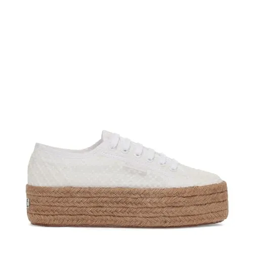 Superga Scarpe Donna 2790 Rope Macrame White PE23