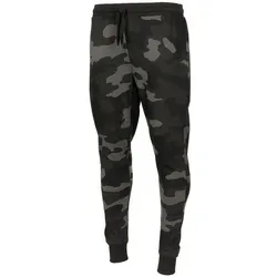 MFH Trainingshose "Jogger" dark camo - Sonstige Hosen, bequeme Jogginghose mit elastischem Bund und Tunnelzug für perfekten Sitz, ideal für Sport und Freizeit.