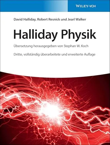 Halliday Physik: Fachbuch für Ingenieure - Umfassendes Fachbuch für Ingenieure, bietet klare Erklärungen und praktische Beispiele für komplexe physikalische Konzepte.