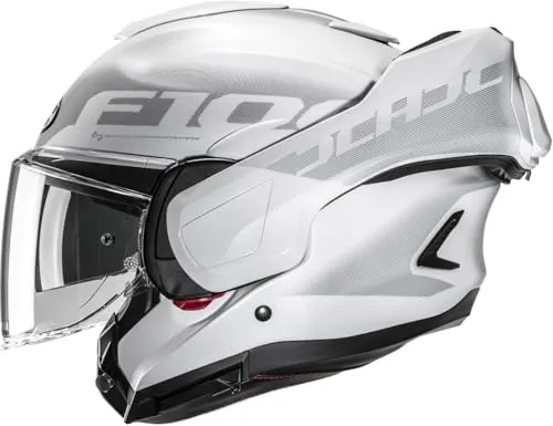 HJC F100 HETAL MC10 Modularer Motorradhelm XXL - Leichter und robuster Motorradhelm mit umschaltbarem Design. Pinlock Ready Visier bietet 99 % UV-Schutz. Perfekte Belüftung und waschbare Polster für hohen Tragekomfort.