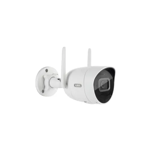 ABUS TVIP62562 2MPx WLAN MINI Tube Kamera - Überwachungskameras für Innen- und Außenraum, wetterfest mit IP66, Full HD 1080P und True-WDR für optimale Bildqualität bei schwierigen Lichtverhältnissen.