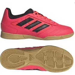 Adidas SUPER SALA 2 J Kids Fußballschuh Indoor Rot 32 - Rot - 32