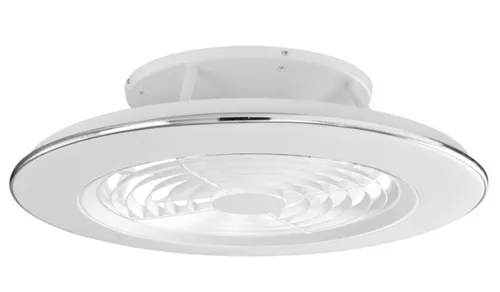 Mantra Alisio 70+35W 2700-5000K LED Deckenleuchte mit Ventilator - Elegante Deckenleuchte mit integriertem Ventilator, variabler Farbtemperatur und hoher Energieeffizienz. Ideal für stimmungsvolle Beleuchtung und angenehme Luftzirkulation.
