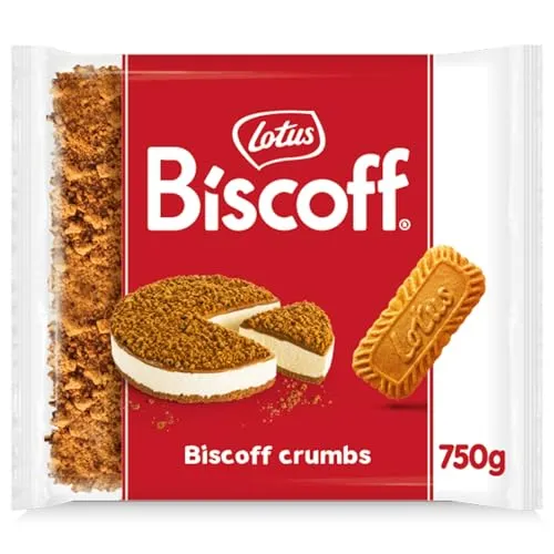 Lotus Biscoff | Karamellisierte Kekskrümel | Zutaten aus Natürlichem Ursprung | Vegan | Ohne Farbstoffe oder Zugesetzte Aromen | 750g