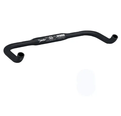 Deda Lenker TT Crononero 400 mm - black-matte - Fahrradlenker mit aerodynamischem Design, ideal für Zeitfahr- und Triathlon-Radsportler, bietet optimalen Grip und Komfort.