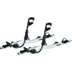 Fast Rider Alu Fahrradträger Set für Ford F150 SuperCrew Cab - Praktisches Set mit 2 abschließbaren Alu-Fahrradträgern und Dachträger für Ford F150 SuperCrew Cab (ab 2015). Werkzeuglose Montage, stabil und vielseitig einsetzbar für alle Fahrradtypen.