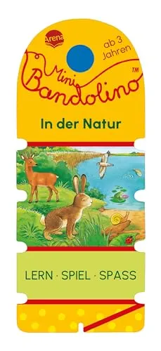 Mini Bandolino. In der Natur: Lernspiel mit Lösungskontrolle für Kinder ab 3 Jahren