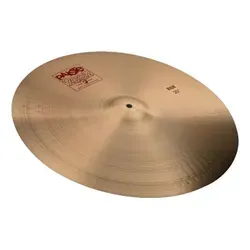 Paiste 2002 Ride 20'' - Vielseitiges Ride-Becken - Becken für Rock, Blues und mehr, 20" Durchmesser, aus CuSn8 Bronze für klare, warme Klänge und zuverlässige Projektion.