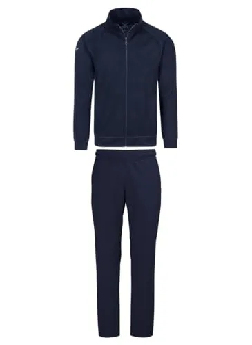 Trigema Freizeitanzug-Set - Stylischer Streetwear Trainingsanzug für Herren aus DELUXE-Single-Jersey, ideal für Freizeit und Sport, in modernen Melange-Farben.