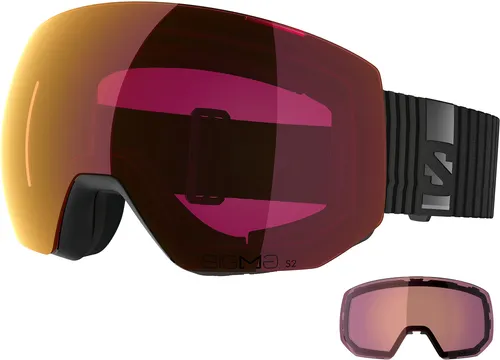 Salomon Radium Pro Skibrille mit Sigma-Wechselgläsern - Vielfältige Skibrille mit Antifog-Technologie und zwei Wechselgläsern für optimale Sicht bei jedem Wetter. Ideal für Ski und Snowboard! Entdecken Sie weitere Produkte von Salomon bei Bergfreunde.de.
